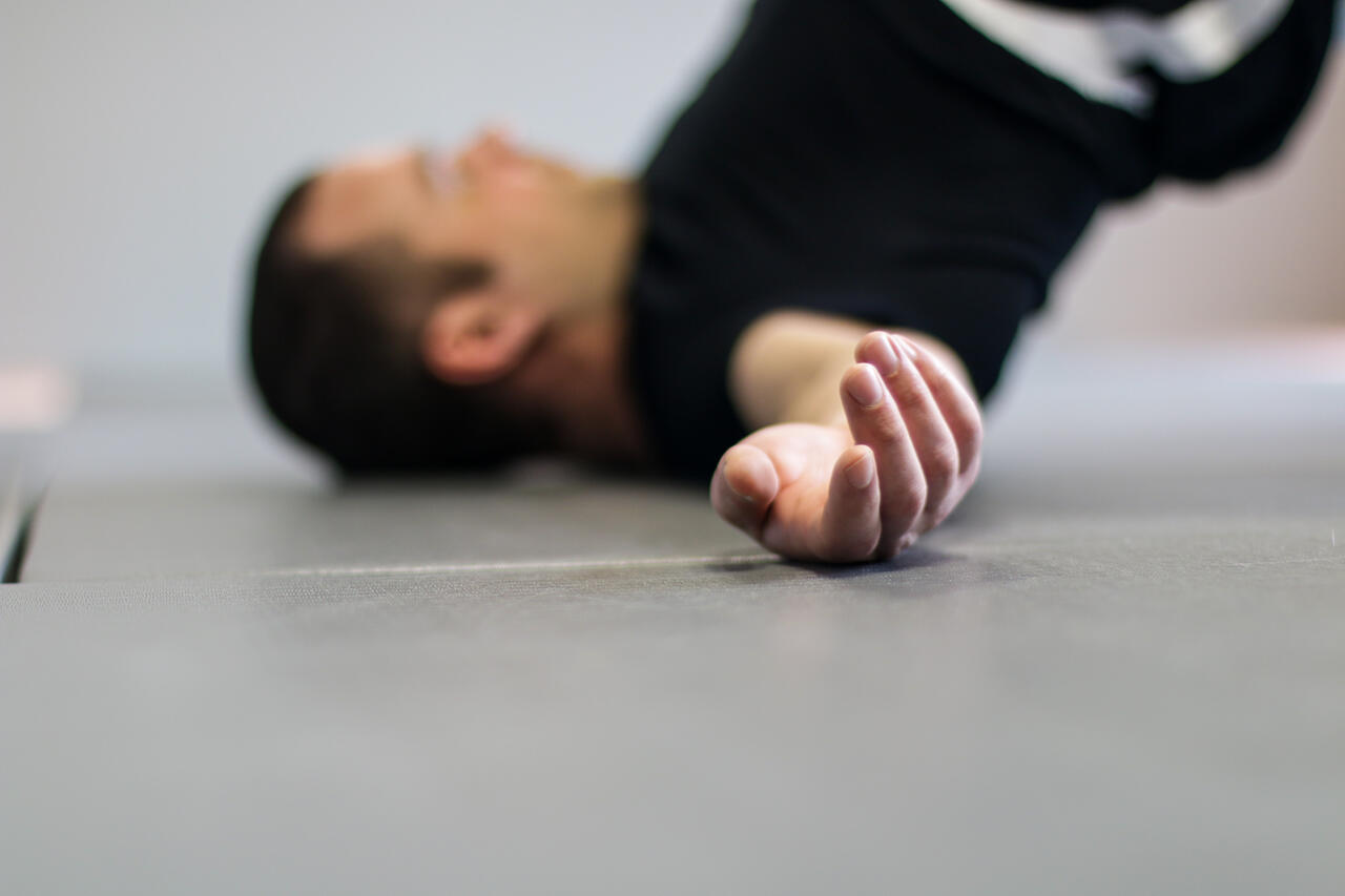 Détail d'un mouvement de tanren par Tanguy Le Vourc'h