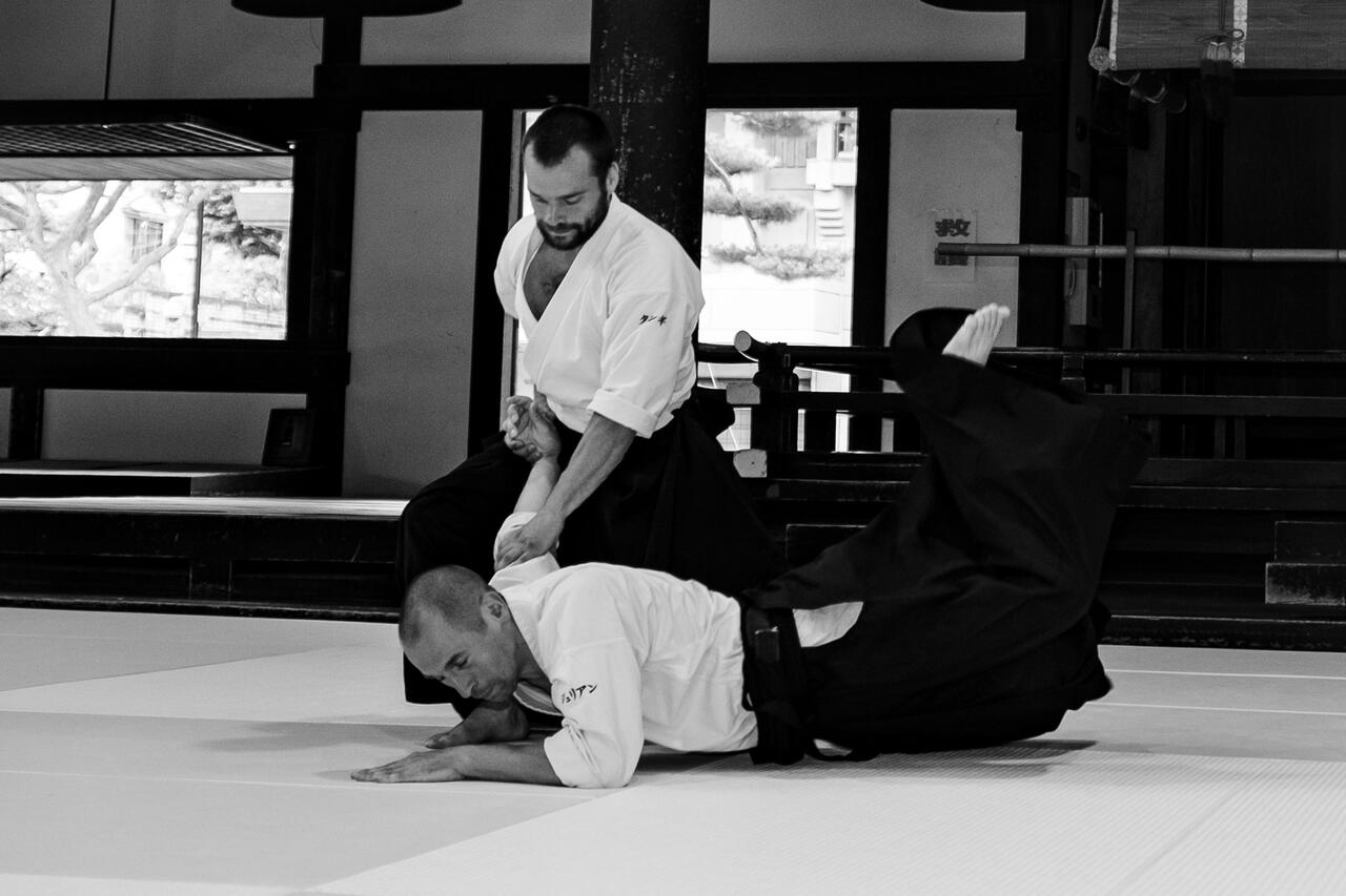 Prise 5 d'Aikido par Tanguy Le Vourc'h enseignant à Brest