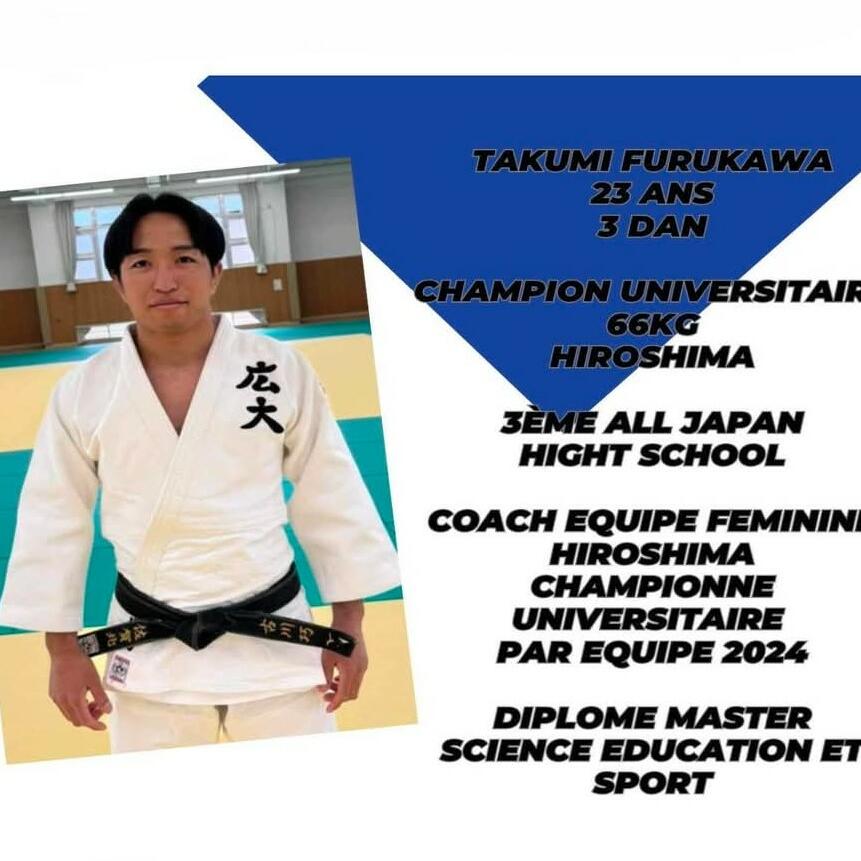 Week end de l'ascension, venue de TAKUMI FURUKAWA.