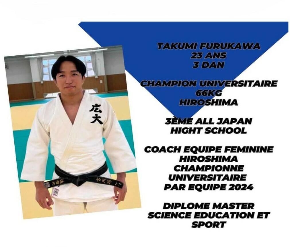 Week end de l'ascension, venue de TAKUMI FURUKAWA.