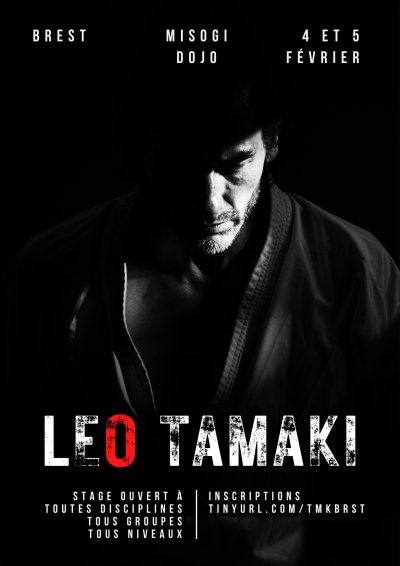 Stage d'aïkido à Brest, Tanguy Le Vourc'h invite Léo Tamaki avec le Kinshinkai aïkido