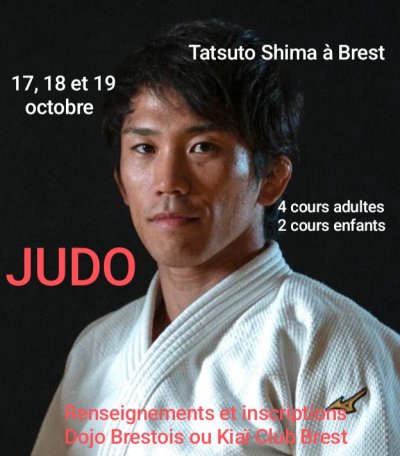 Un expert japonais au dojo brestois TATSUTO SHIMA